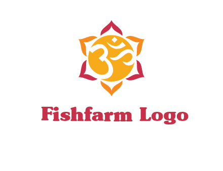 om religious logo