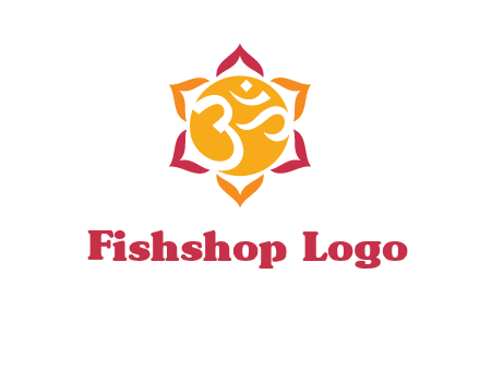 om religious logo