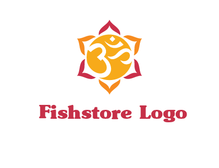 om religious logo