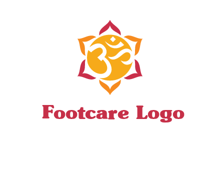 om religious logo