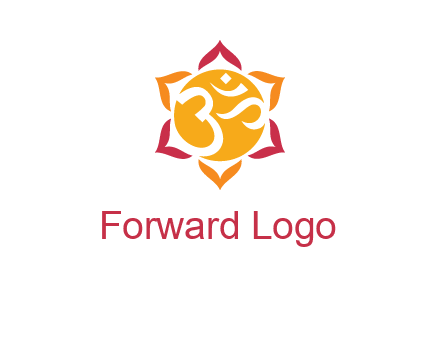 om religious logo