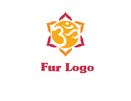 om religious logo