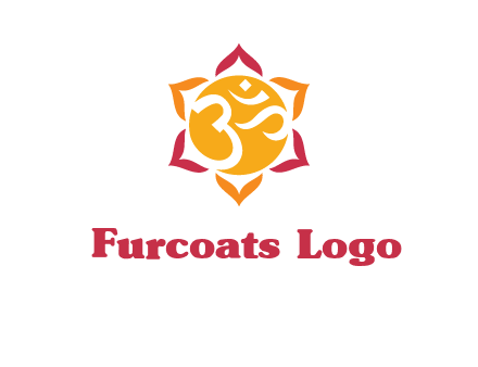 om religious logo