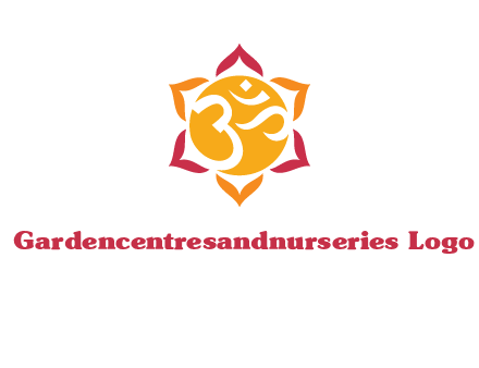 om religious logo