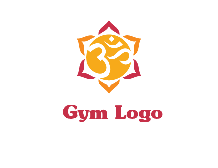 om religious logo