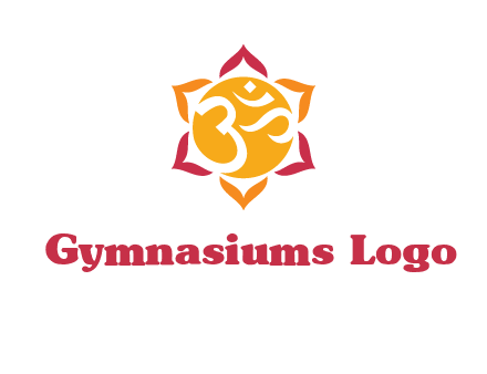 om religious logo