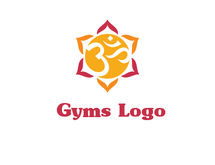 om religious logo