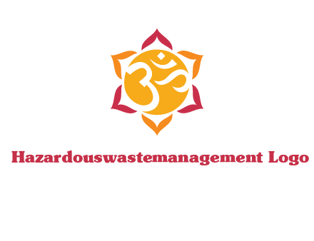 om religious logo