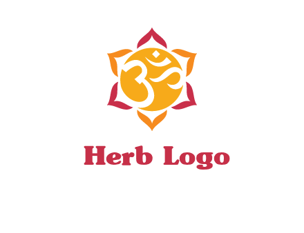 om religious logo