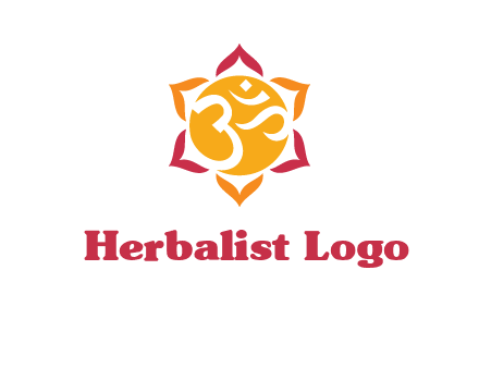 om religious logo