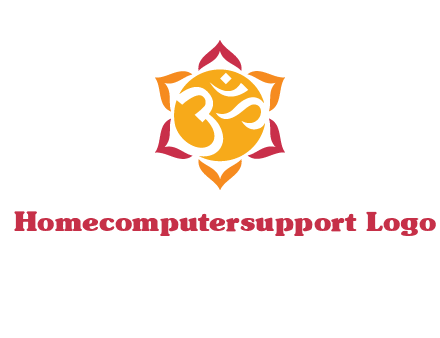 om religious logo