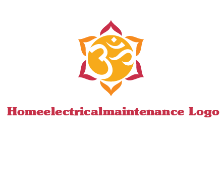om religious logo