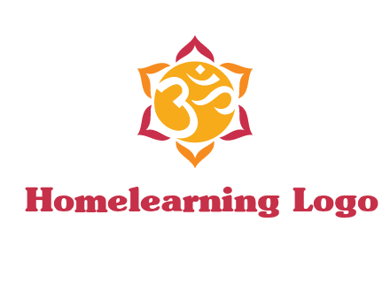om religious logo