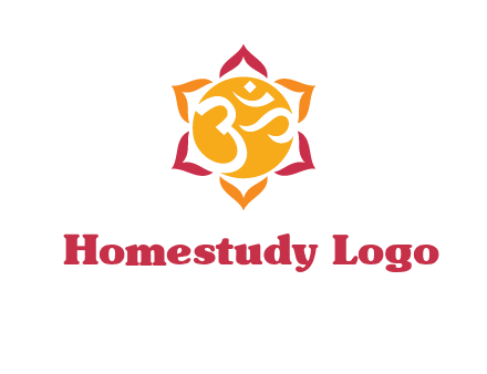 om religious logo
