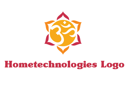 om religious logo