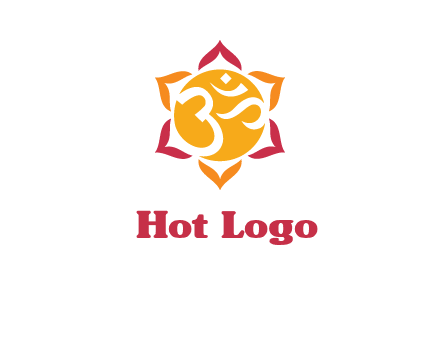 om religious logo