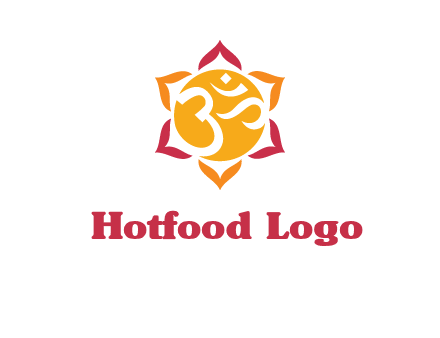 om religious logo