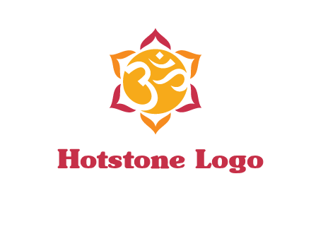 om religious logo