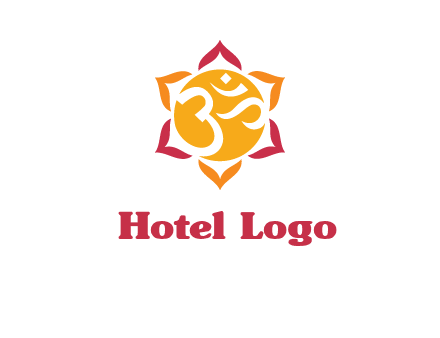 om religious logo