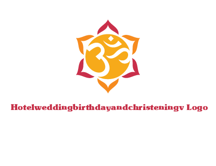 om religious logo