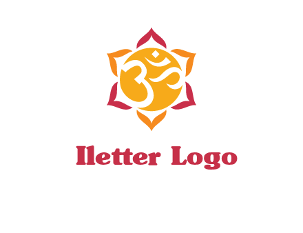 om religious logo