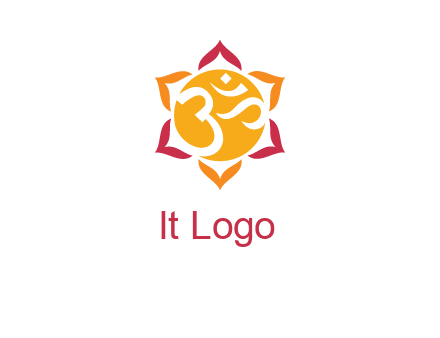 om religious logo