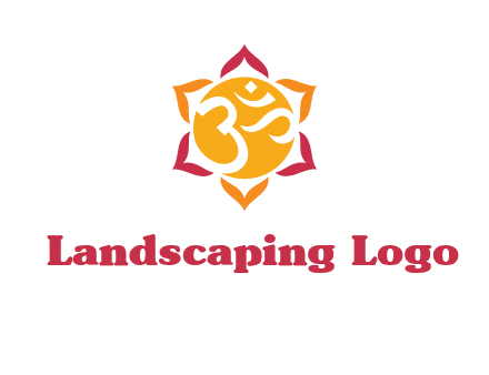om religious logo