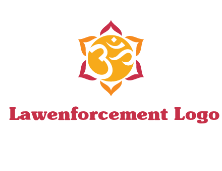 om religious logo