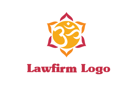 om religious logo