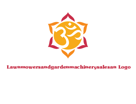 om religious logo
