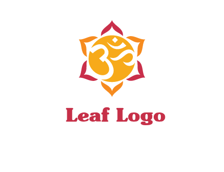 om religious logo