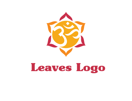 om religious logo