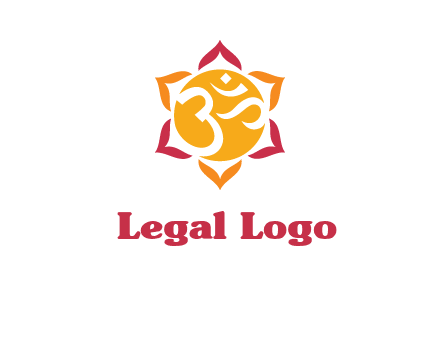 om religious logo