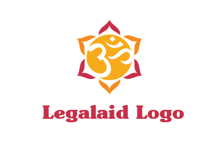 om religious logo