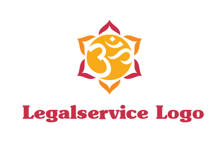 om religious logo
