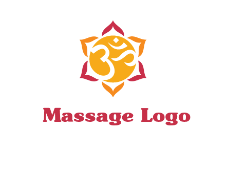 om religious logo