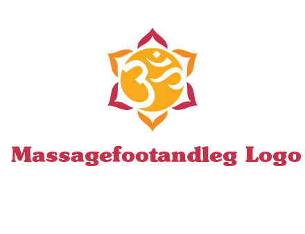 om religious logo
