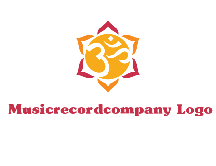 om religious logo