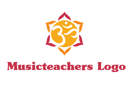 om religious logo