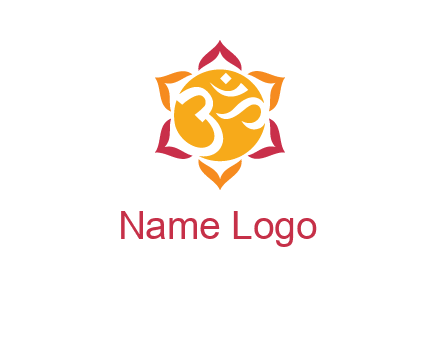 om religious logo
