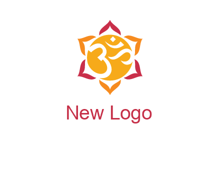 om religious logo