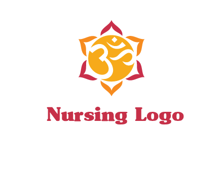 om religious logo