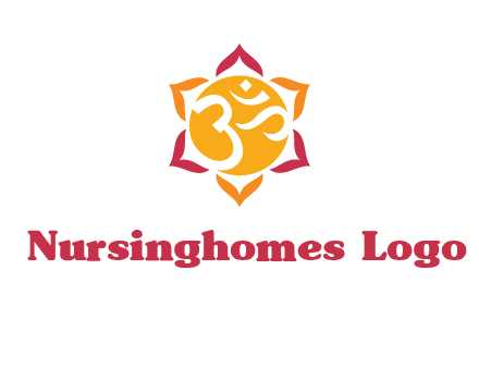 om religious logo
