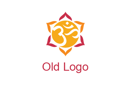 om religious logo