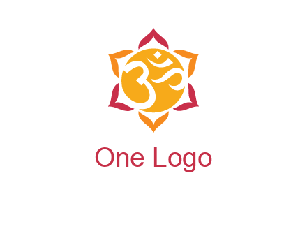 om religious logo