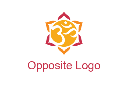 om religious logo