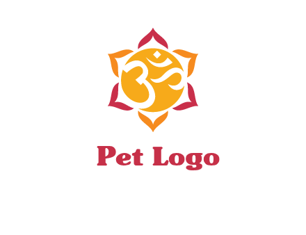 om religious logo