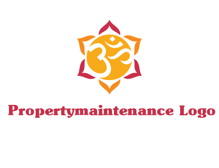 om religious logo