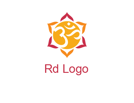 om religious logo