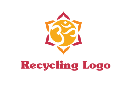 om religious logo